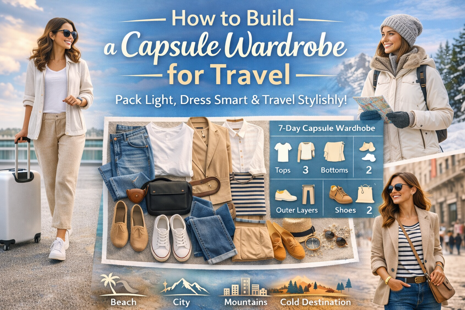 How to Build a Capsule Wardrobe for Travel