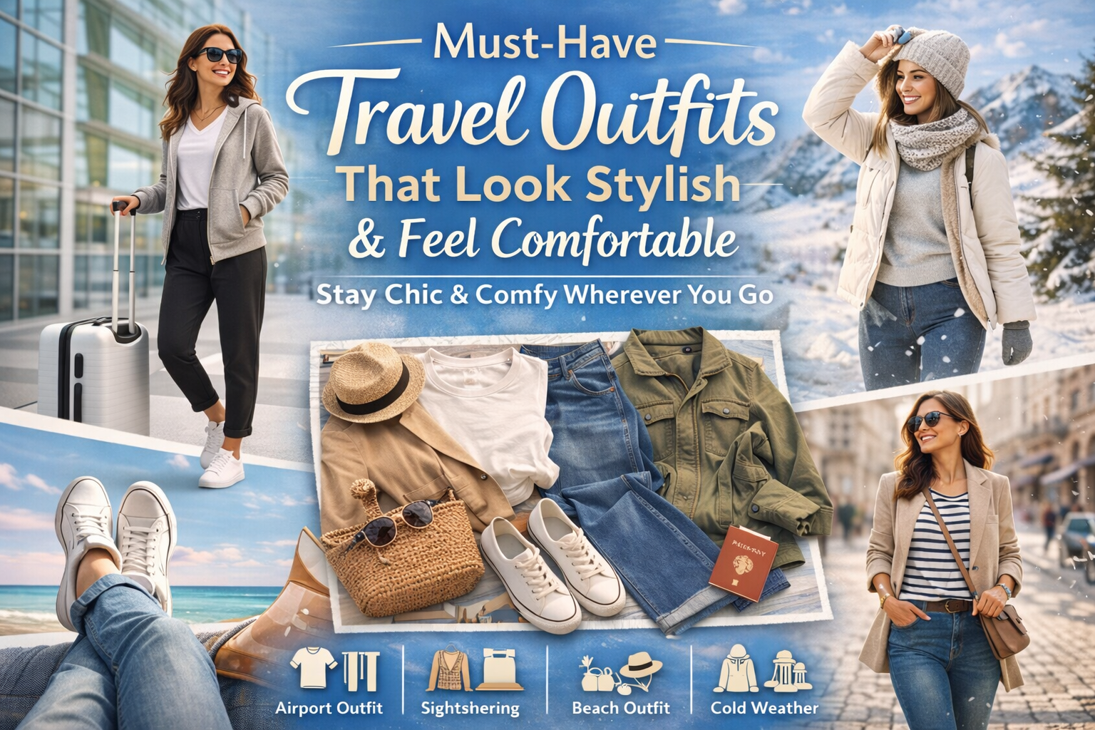Must-Have Travel Outfits That Look Stylish & Feel Comfortable