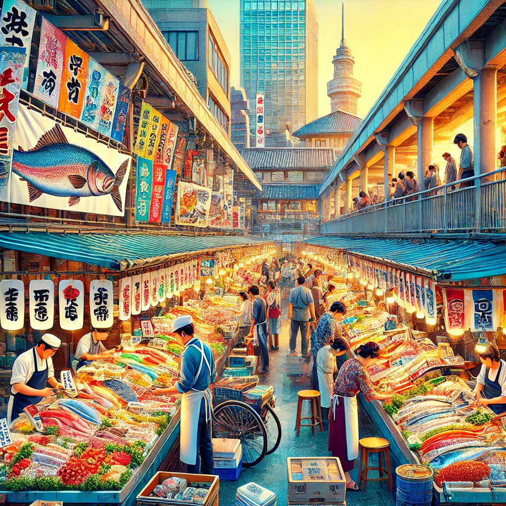 Tsukiji Market, Tokyo